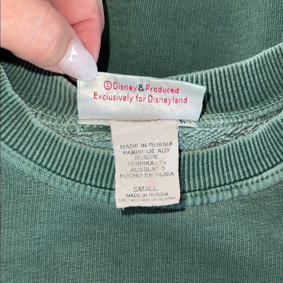 VINTAGE Disneyland Green Tigger 1968 Sweater Size S - Picture 5 of 9